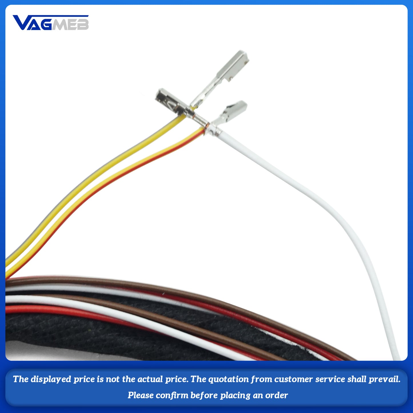 MQB wireless charger wiring harness