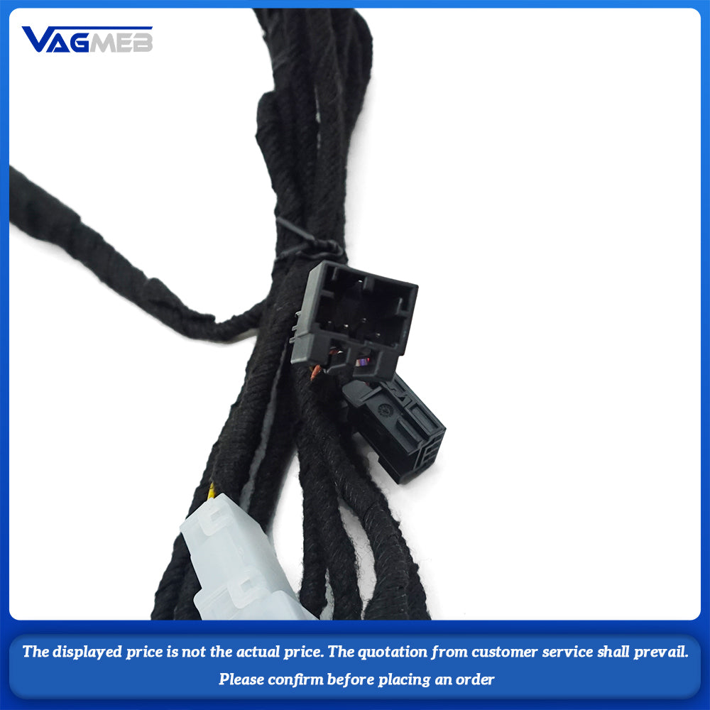 A48M-Professional For 4KD862533 Front Cup Holder Assembly Water Cup Holder Multi-Color Ambient Light Wiring Harness for Audi A6