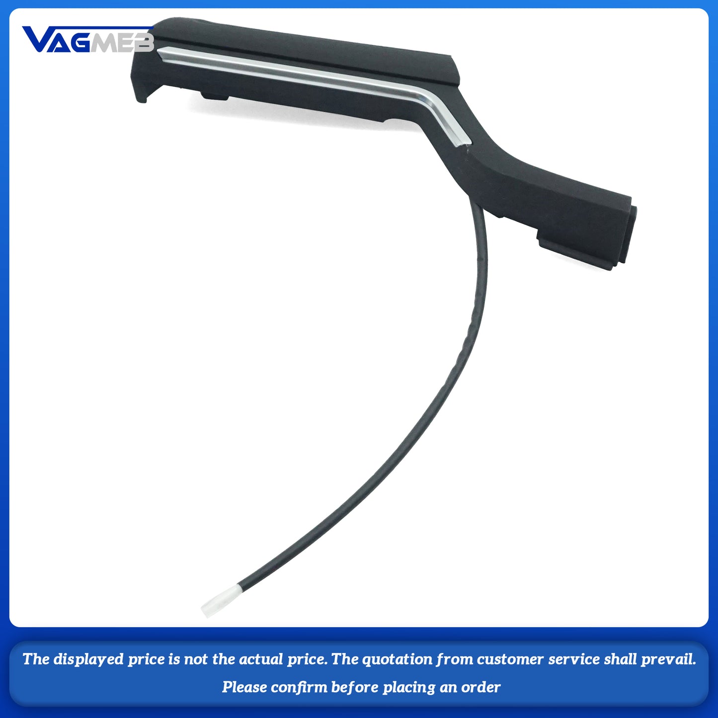 For Audi A4B9 2016 model dashboard + four-door multi-color ambient lighting matte black package