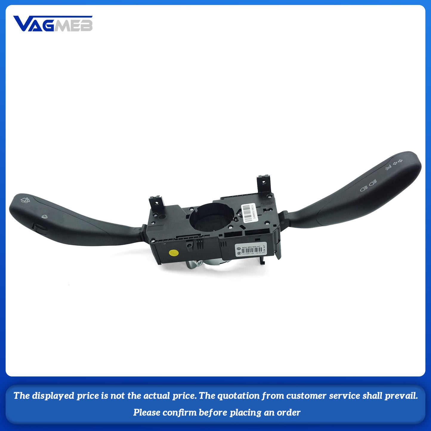 Turn signal switch, wiper switch, high and low beam combination switch, suitable for VW POLO 6R0 953 503AC