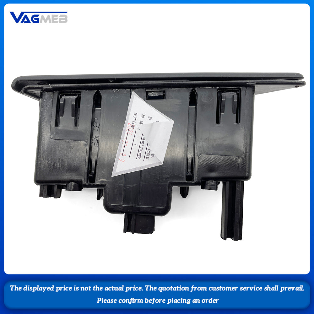 Saborway Rear Right Black Door Ashtray With Liner For Passat B6 CC 3C4 857 30235D 857 306 9B9