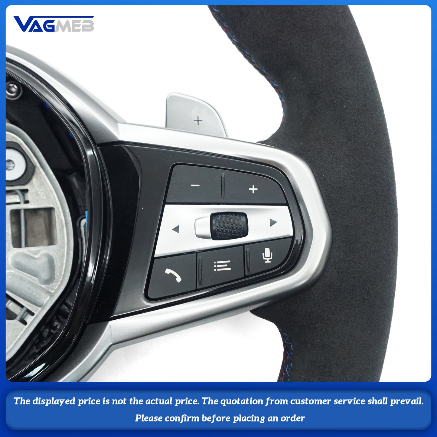 Automotive carbon fiber steering wheel For BMW 3 4 Series G20 G21 G80 G81 G22 G23 G26 Car modification interior accessories