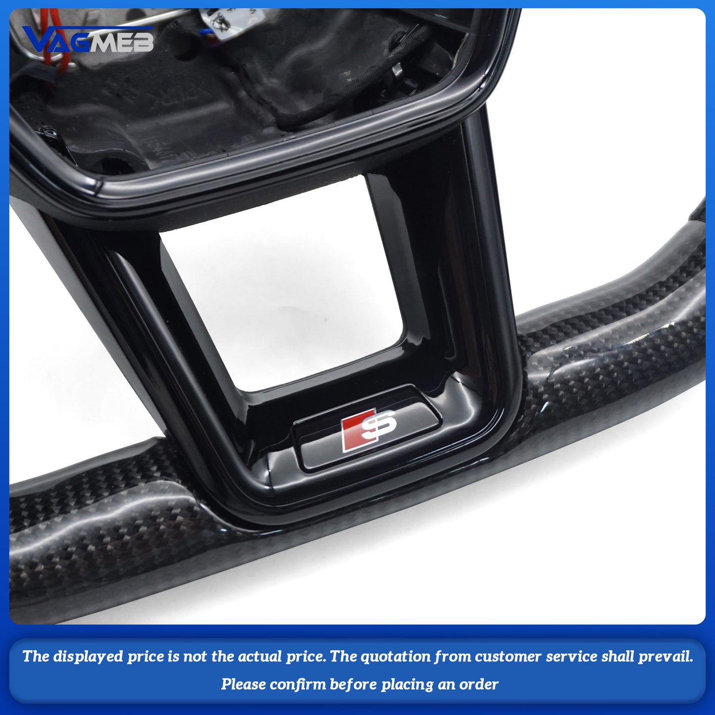 For Audi S Logo A6C8 Steering Wheel With heating