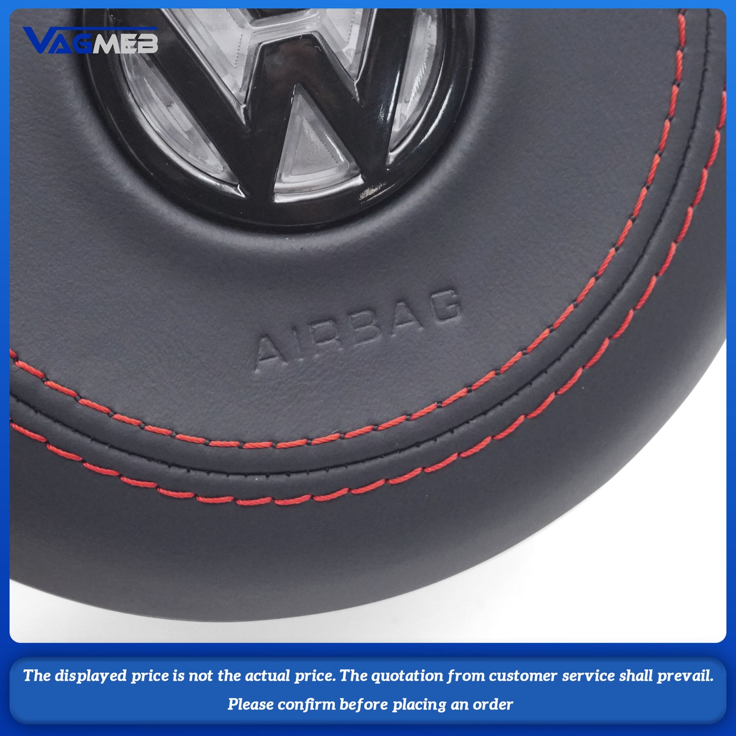 Steering wheel airbag cover multifunction steering wheel (LED) For VW Golf MK7 Golf 7