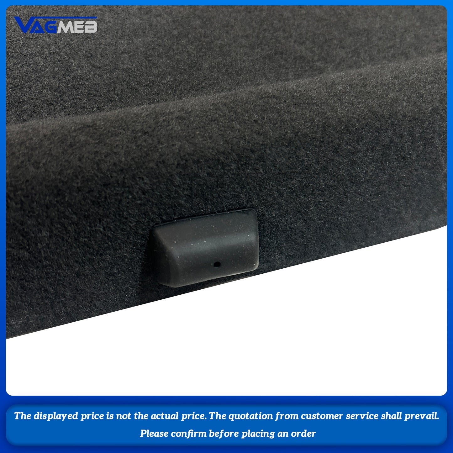 Parcel Shelf Rear Trunk Shield for VW POLO Car Interior Decorative Parts Parcel Shelf 6RG 867 769 A
