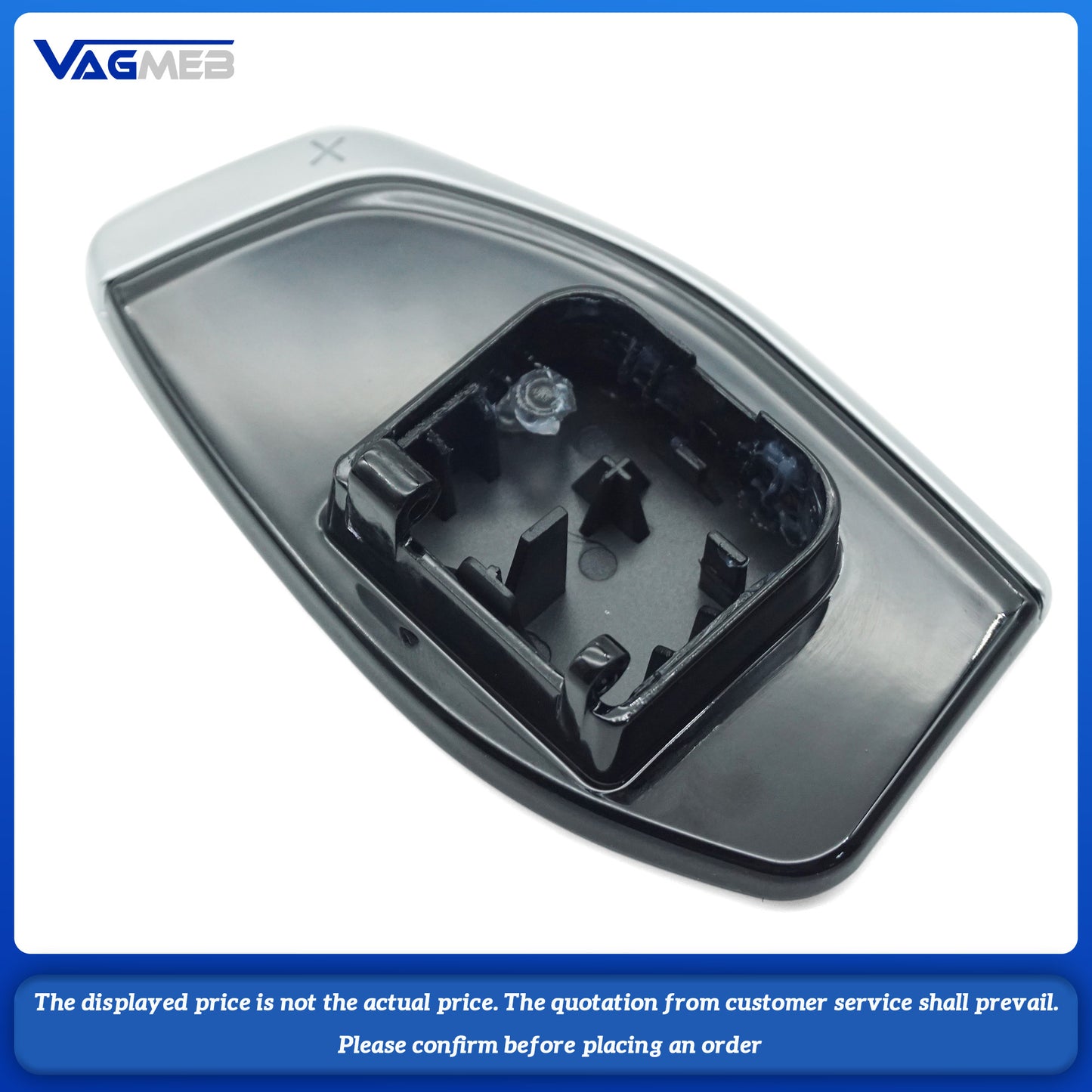 For Audi A4 B9 electroplated shift lever cover, steering wheel components