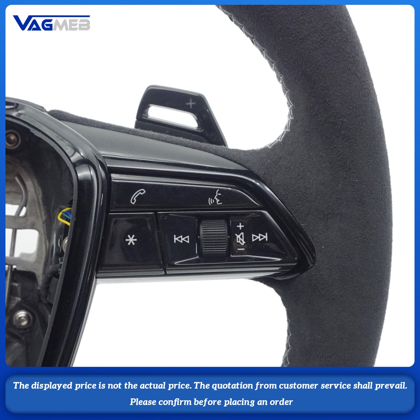 Sports Carbon Fiber Steering Wheel With heating For Audi A4 Q5 Q7 A3 Q3 A7 B8 A6 C8 A8 RS5 RS4 RS6