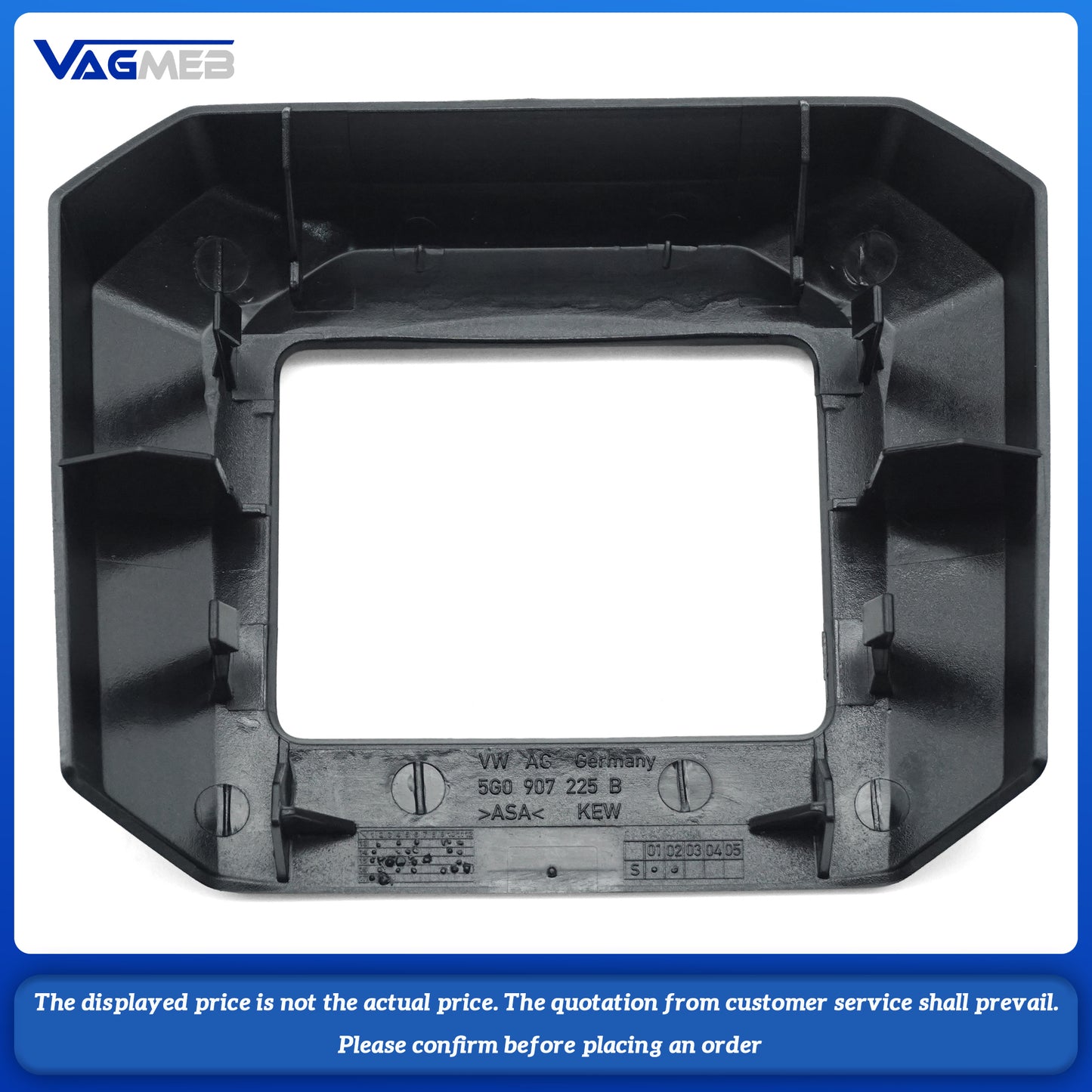 Genuine ACC Module Front Bumper Radar Trim Cover For VW Golf MK7 5G0 907 225B