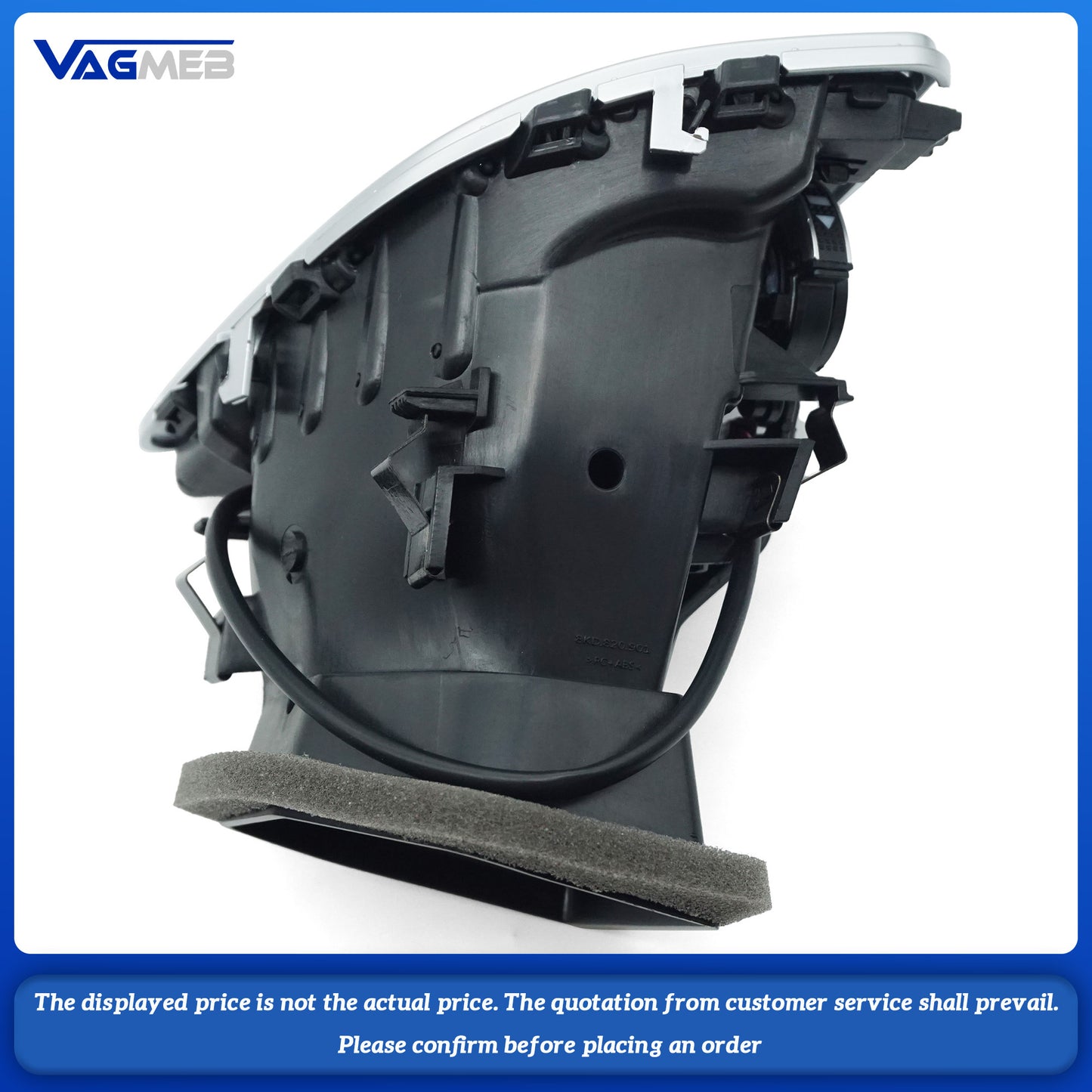 For Audi A4 B8 2009-2016 A5 Air Conditioner Air Outlet Air Conditioning Outlet Vent 8KD 820 901 8KD 820 902