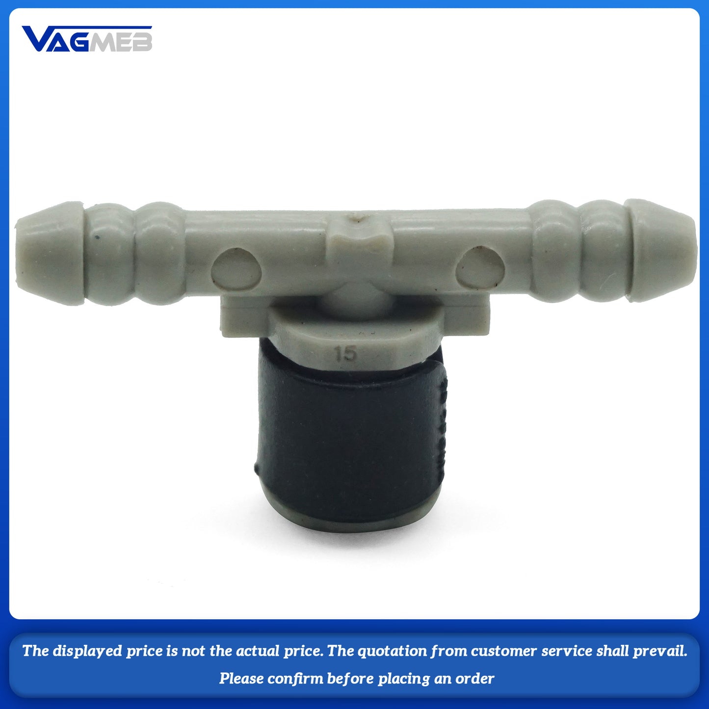 For VW Wiper water spray nozzle three-way connector