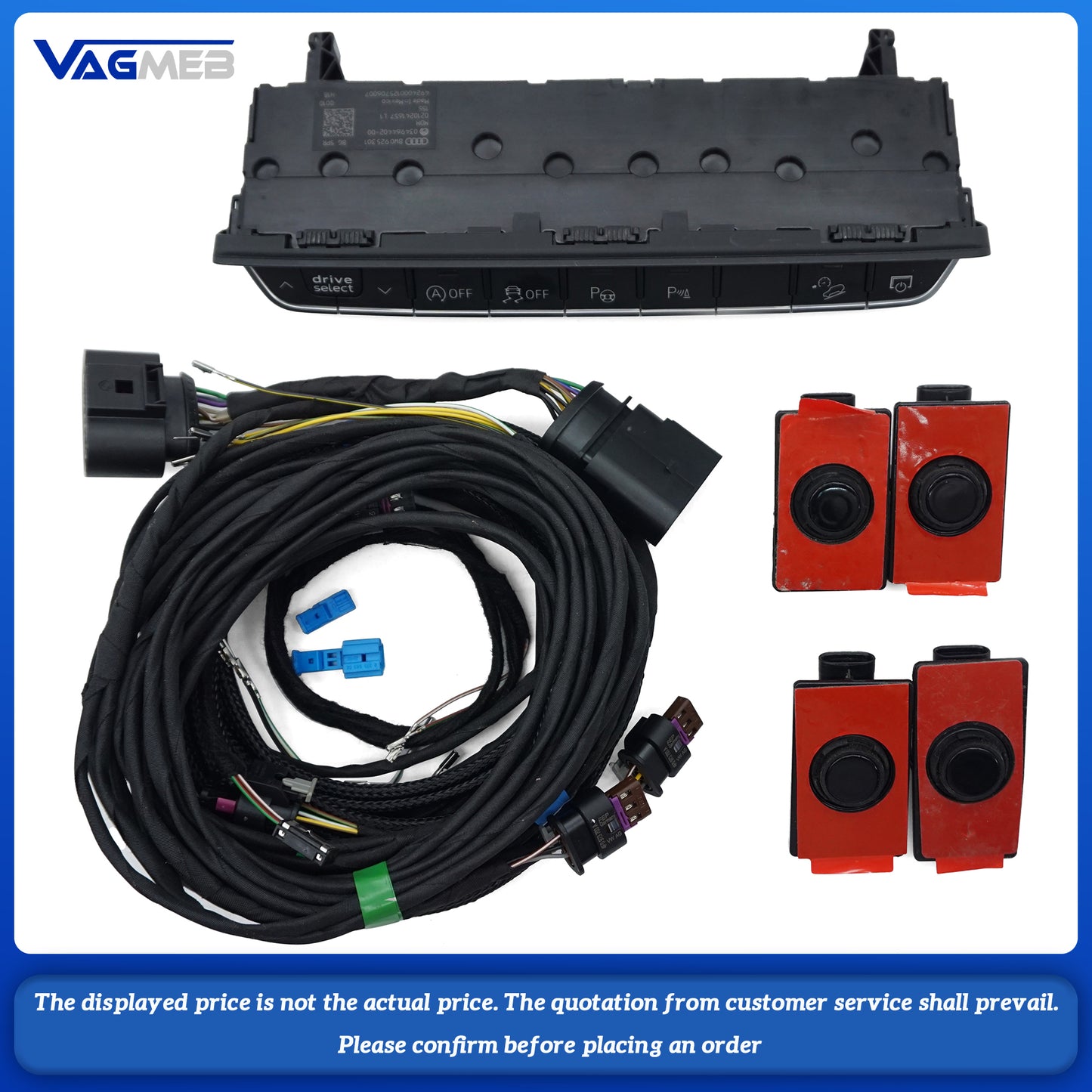 For Audi Q5 2023 Park Assist System Kit PLA Auto Parking OPS 8K UPDATE 12K