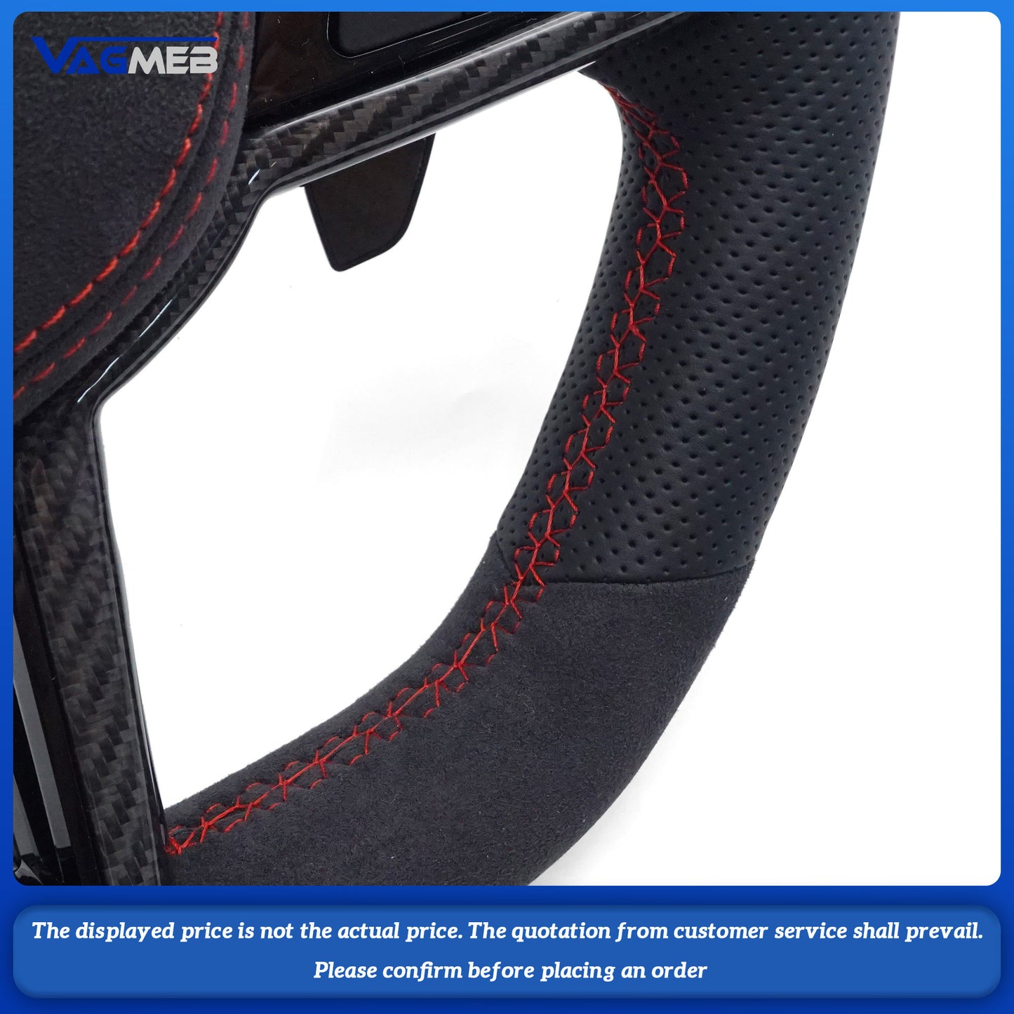 For BMW old and new F10 F20F30 F15 F16 F02 modified CS M4 carbon fiber steering wheel
