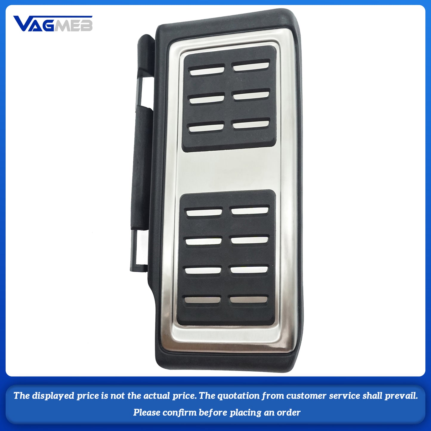 Stainless Steel Pedal Cover For VW Golf MK7 MK8 GTi MK7 Polo Passat B8 Audi A3 Q2L Q3