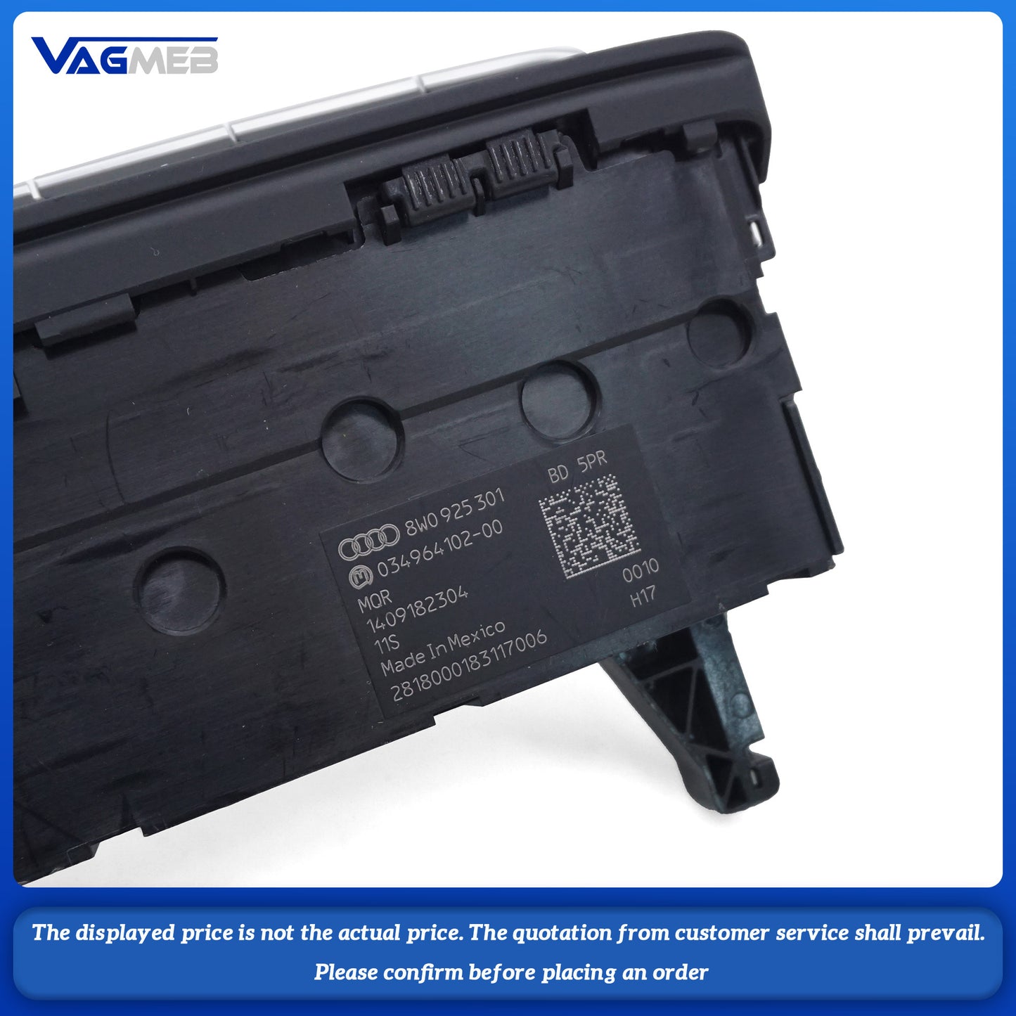 For Audi A4B9 2017 4L 8 Front and 4 Rear Radar Kit