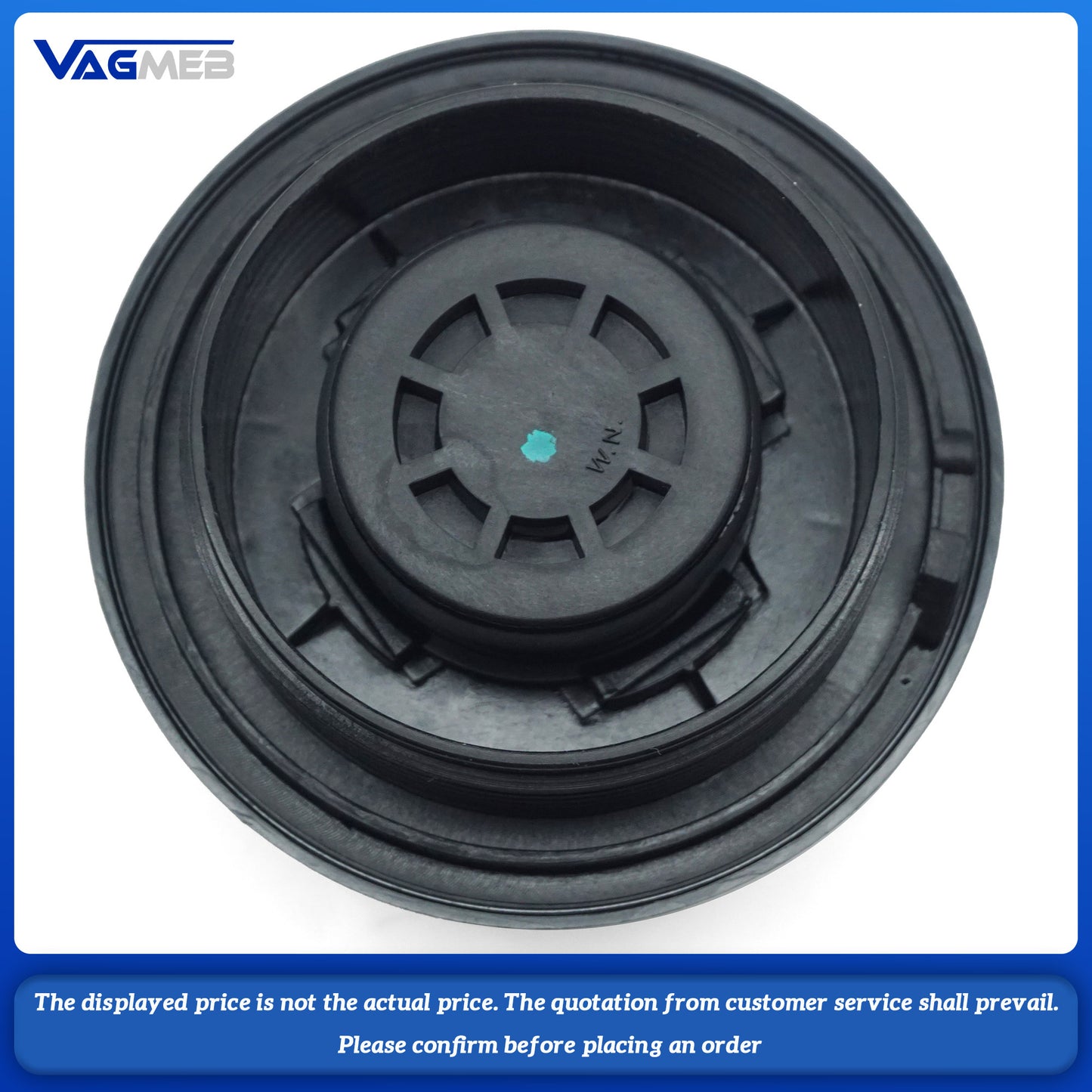 For Audi A1 A2 A3 A4 A5 A6 A8 R8 Q7 TT Seat Alhambra Altea Arosa Chrome-plated kettle lid