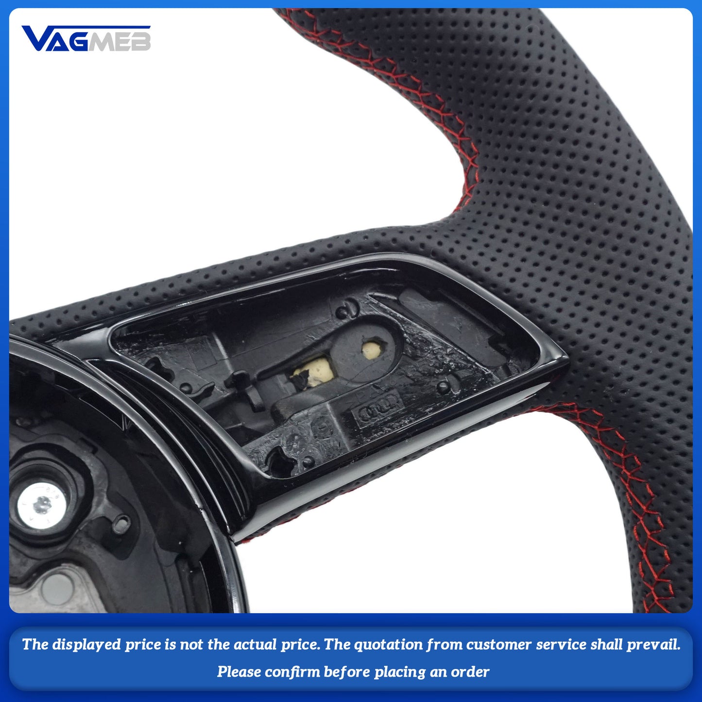 Real Carbon Fiber Steering Wheel for Audi B9 A3 A5 RS3 RS4 RS5 S3 S4 S5 2018 2019 2020 2021 2022 Custom Style