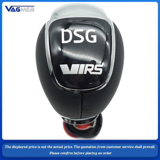 DSG Gear Shift Knob Leather Side Cover Interior Parts Accessories For Skoda Octavia Superb Fabia Yeti
