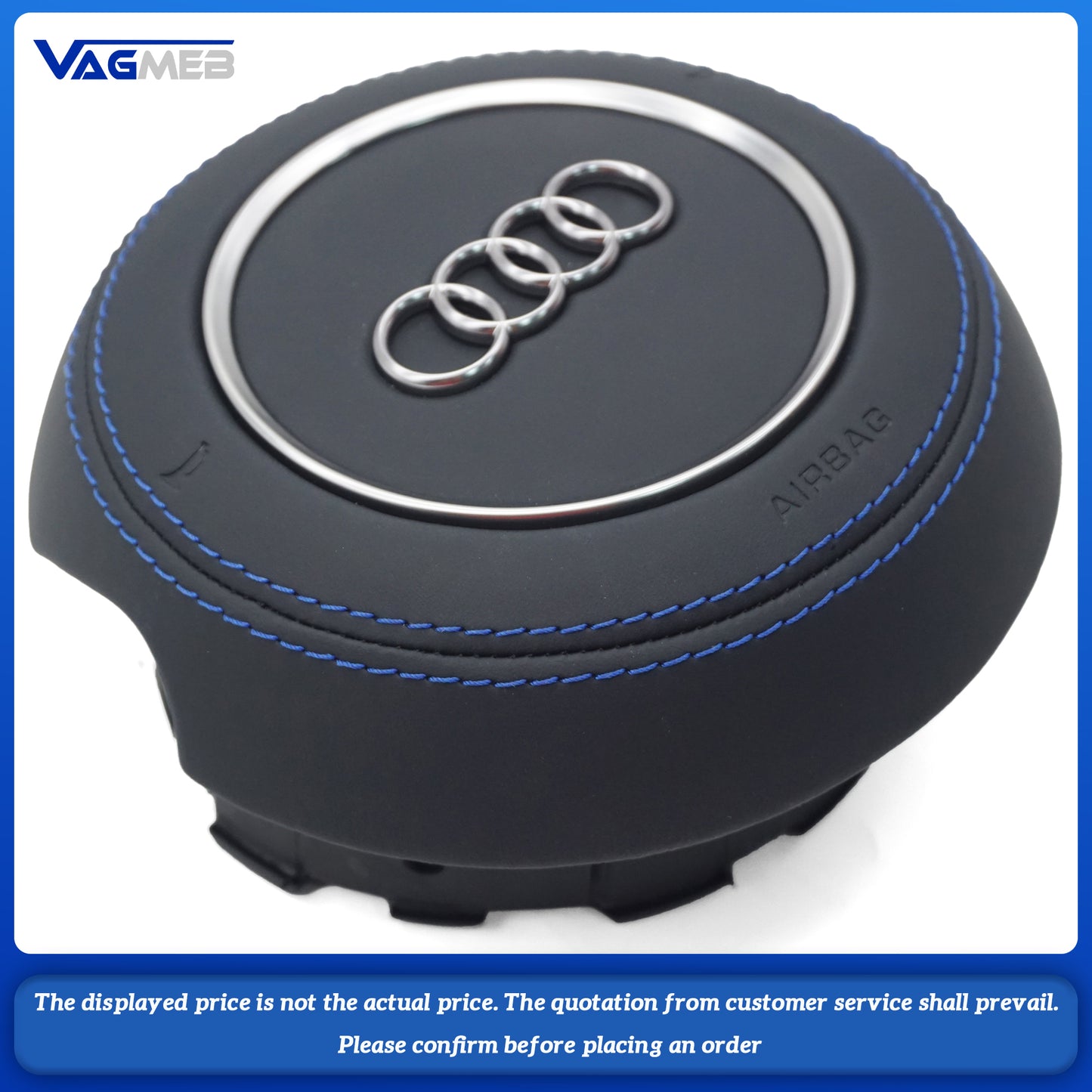 Steering wheel airbag cover multifunction steering wheel For Audi A6C7