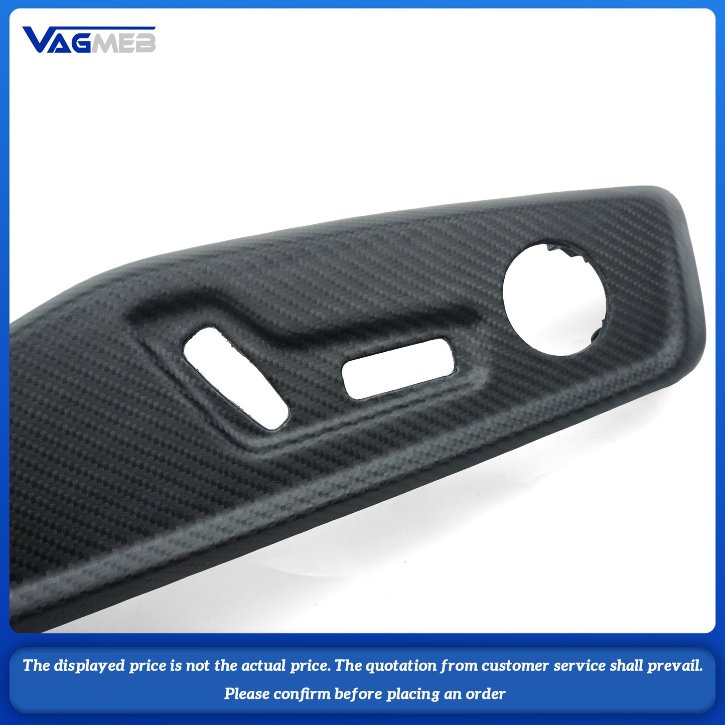 For Audi A6C8 electric seat side trim panel 4K0 881 325D/326D
