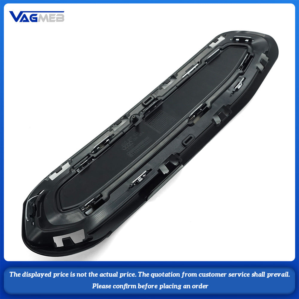 For Audi Audi A6 C8 Tail throat decorative bright frame Rear tail lip exhaust pipe decorative cover