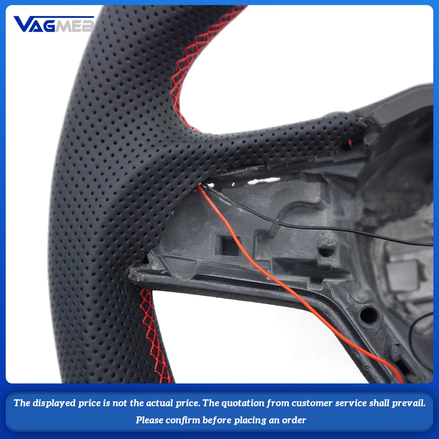 For Skoda Octavia VRS 2015-2020 Model Carbon Fiber Steering Wheel Customized Sport Wheel
