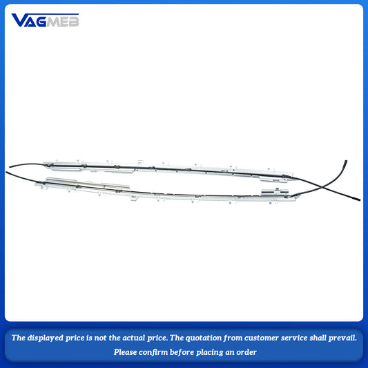 For Audi A6C8, there is a pair of light guide strips on the left and right sides of the front door