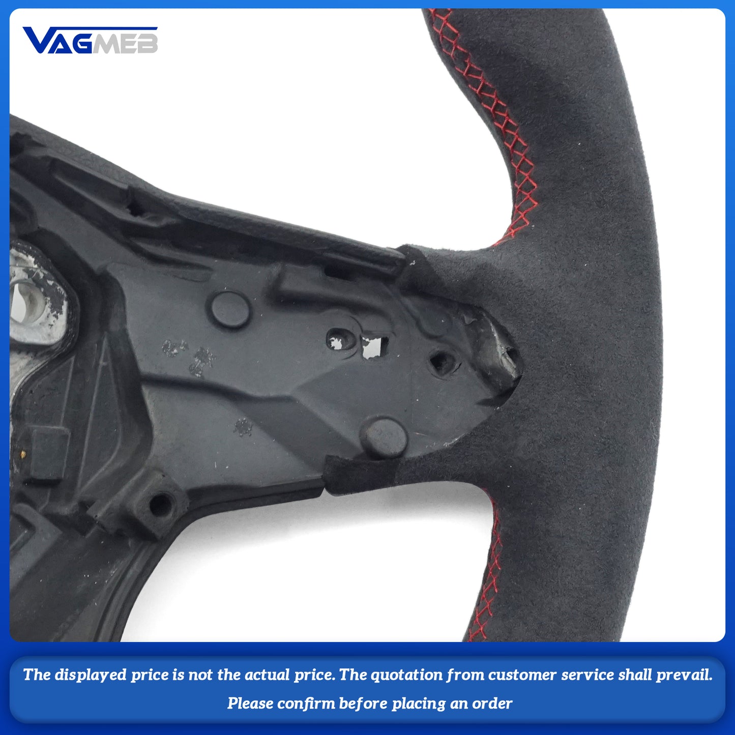 Forged Carbon Fiber Steering Wheel Suitable For VW Golf 8 R GTI MK8 Steering Wheel