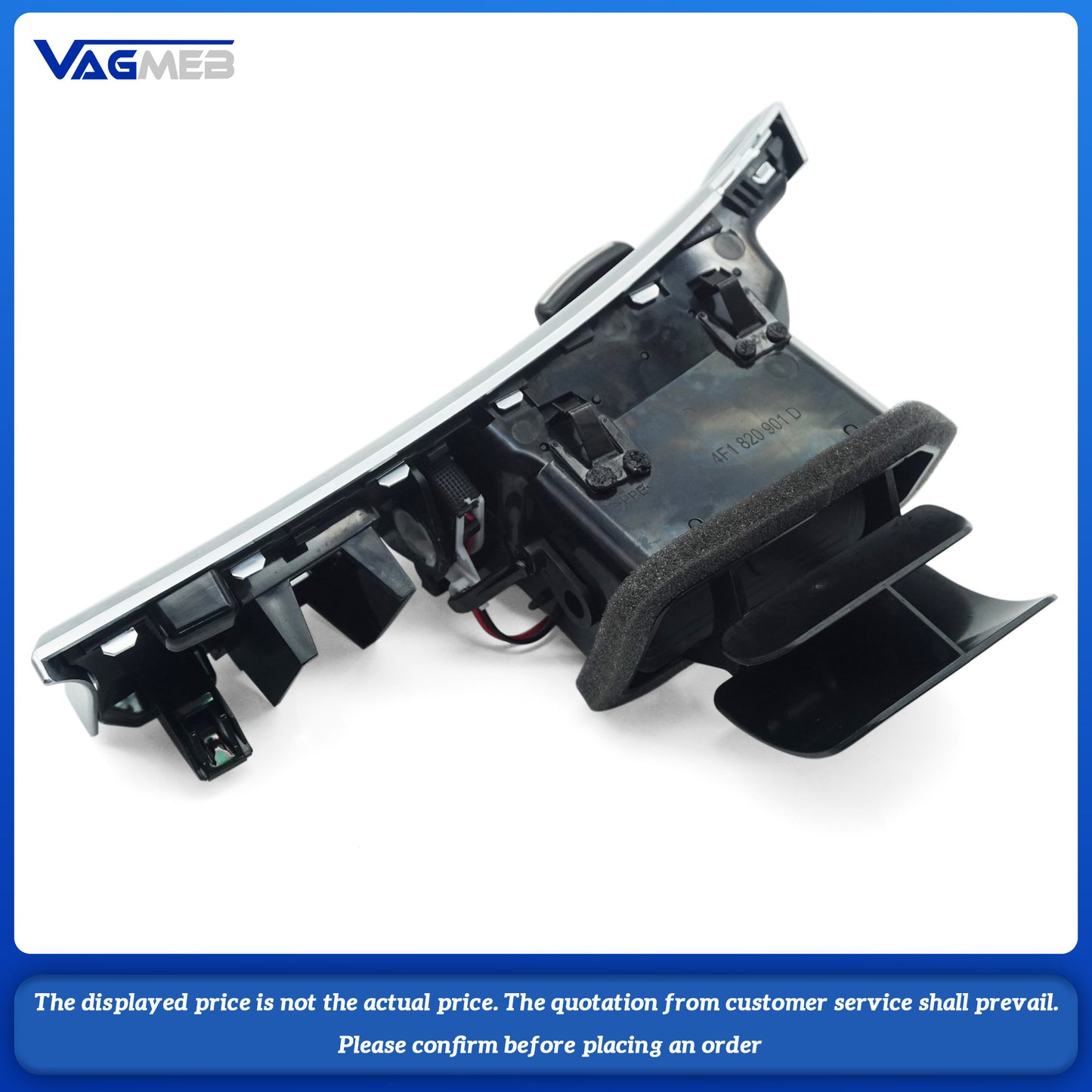 For Audi A6 S6 C6 RS6 2006-2011 Air Conditioning Vent Outlet Vents 4F1 820 901D