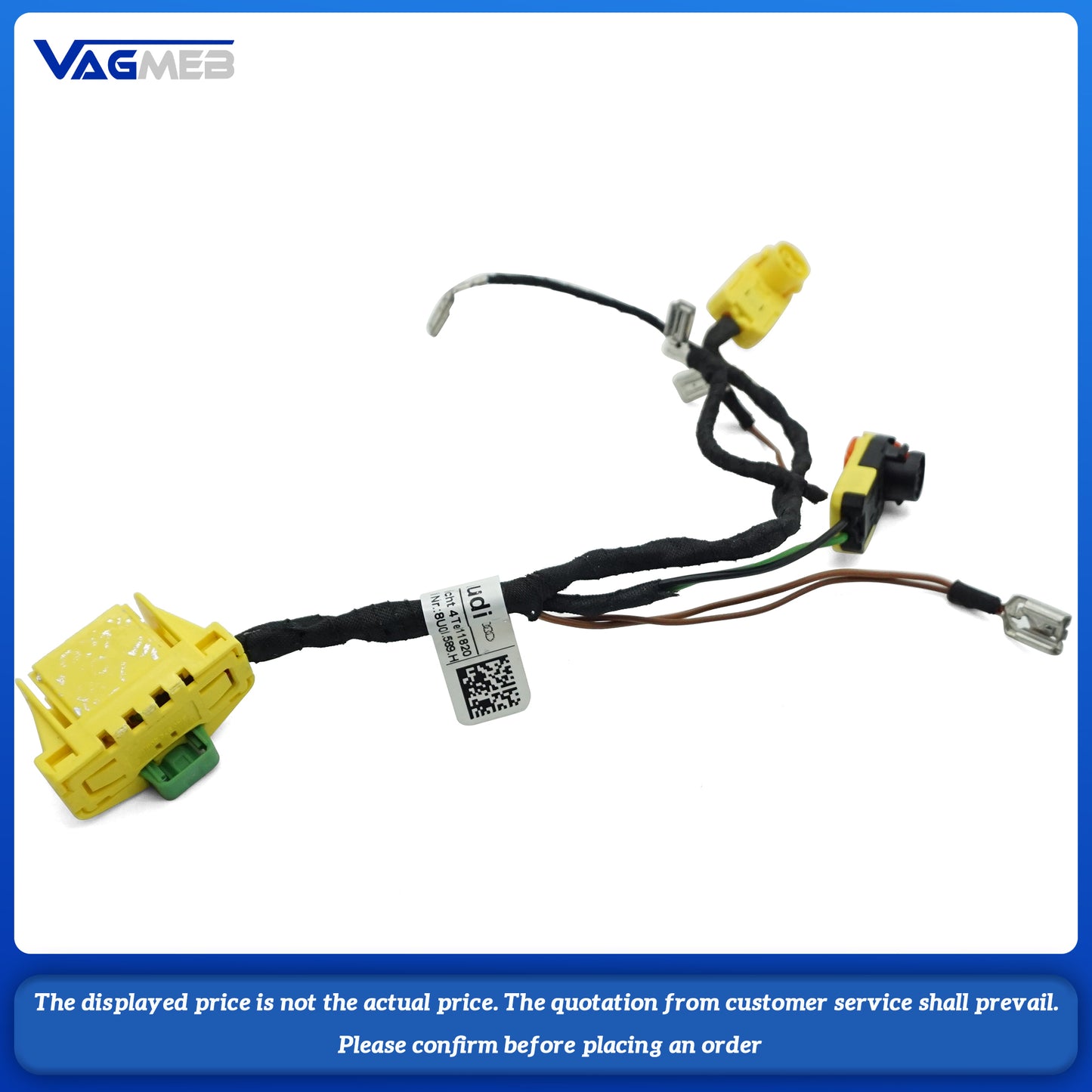 Steering Wheel Multifunctional Wiring Harness Cable Plug For Audi Q5