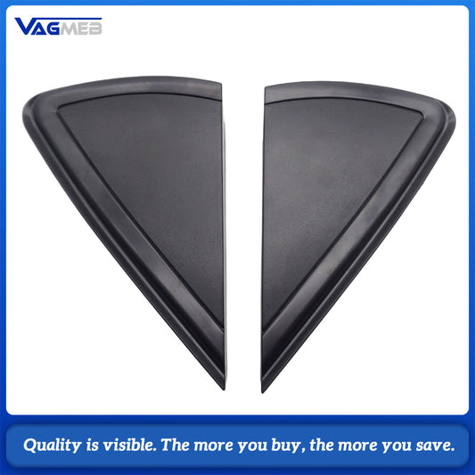 Car Wing Door Side Rearview Mirror Triangle Trim Cover Corner Panel For VW Polo 5 MK5 6R 2011-2018 6R0853273A 6R0853274A