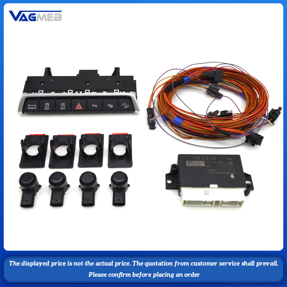 Suitable for Audi Audi Q3 parking front radar set 83A925301B 5QA919298D4K upgrade 8K