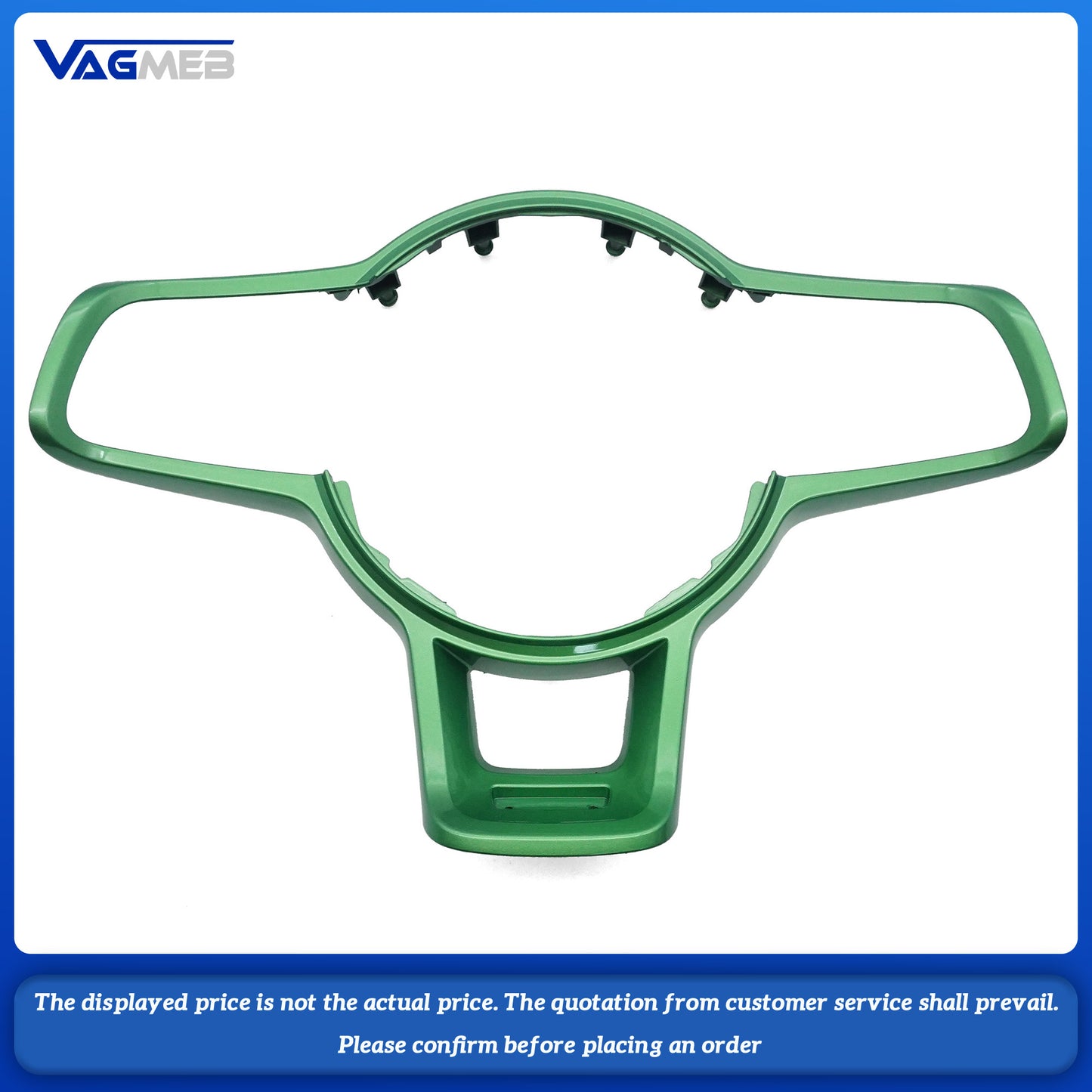 For VW Golf MK6 MK7 7.5 GTI R Polo steering wheel Rline button frame