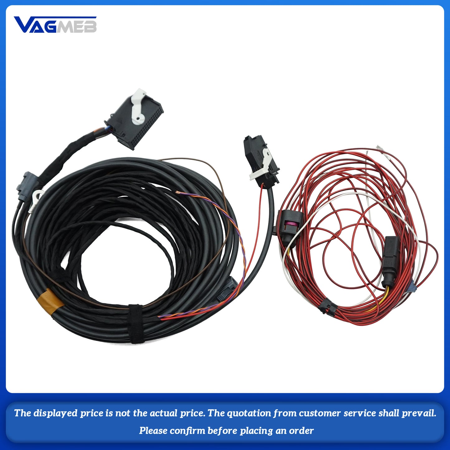 For Passat B8 flip cover with track harness