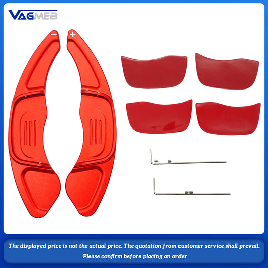 Car Accessoriy For VW Golf Polo GTI R Rline MK7 MK7.5 Car Steering Wheel Aluminum Shift Paddles Extend DSG Gear Speed