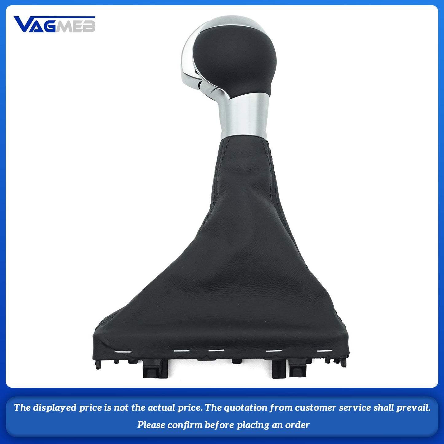 For Audi A3 Speed Car Gear Shift Knob Lever Pen Gaitor Boot Cover Case