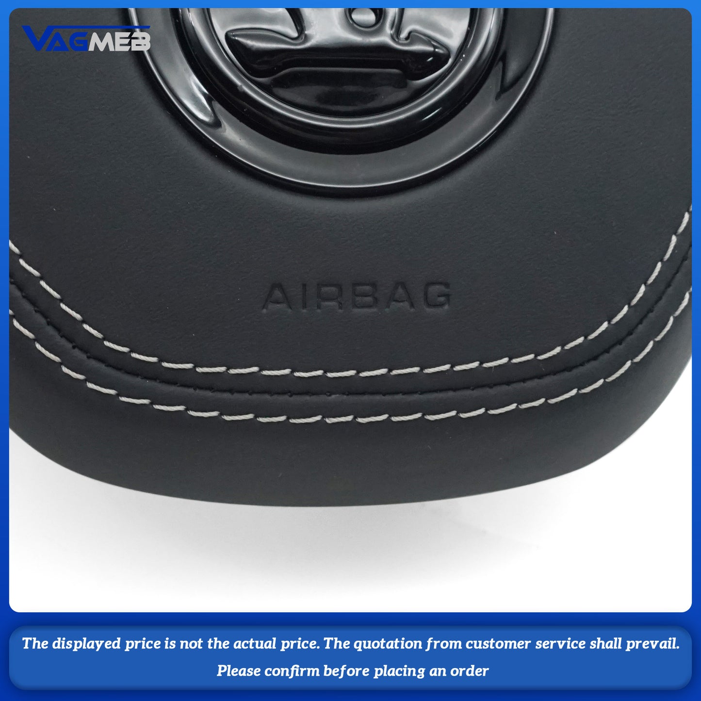 Steering wheel airbag cover multifunction steering wheel For Skoda Octavia
