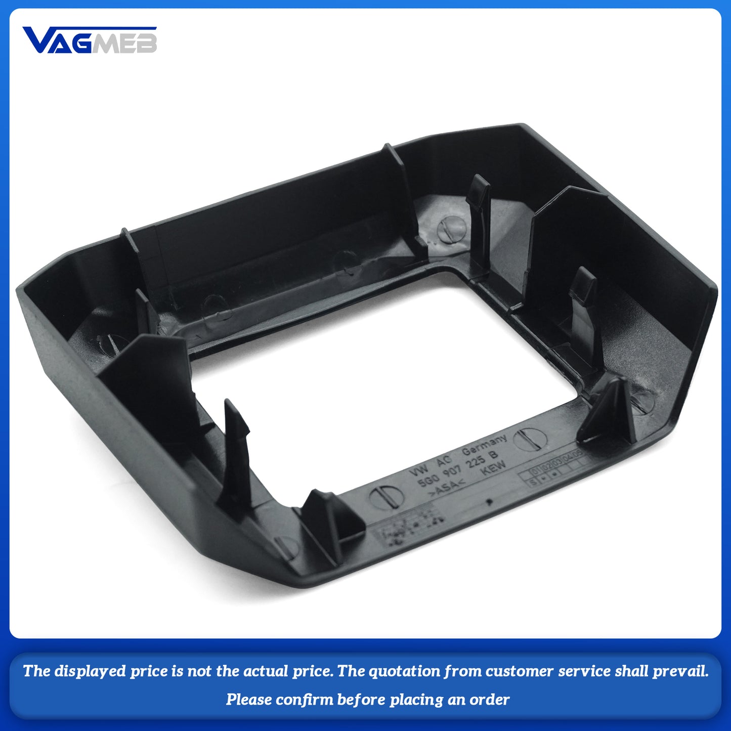 Genuine ACC Module Front Bumper Radar Trim Cover For VW Golf MK7 5G0 907 225B