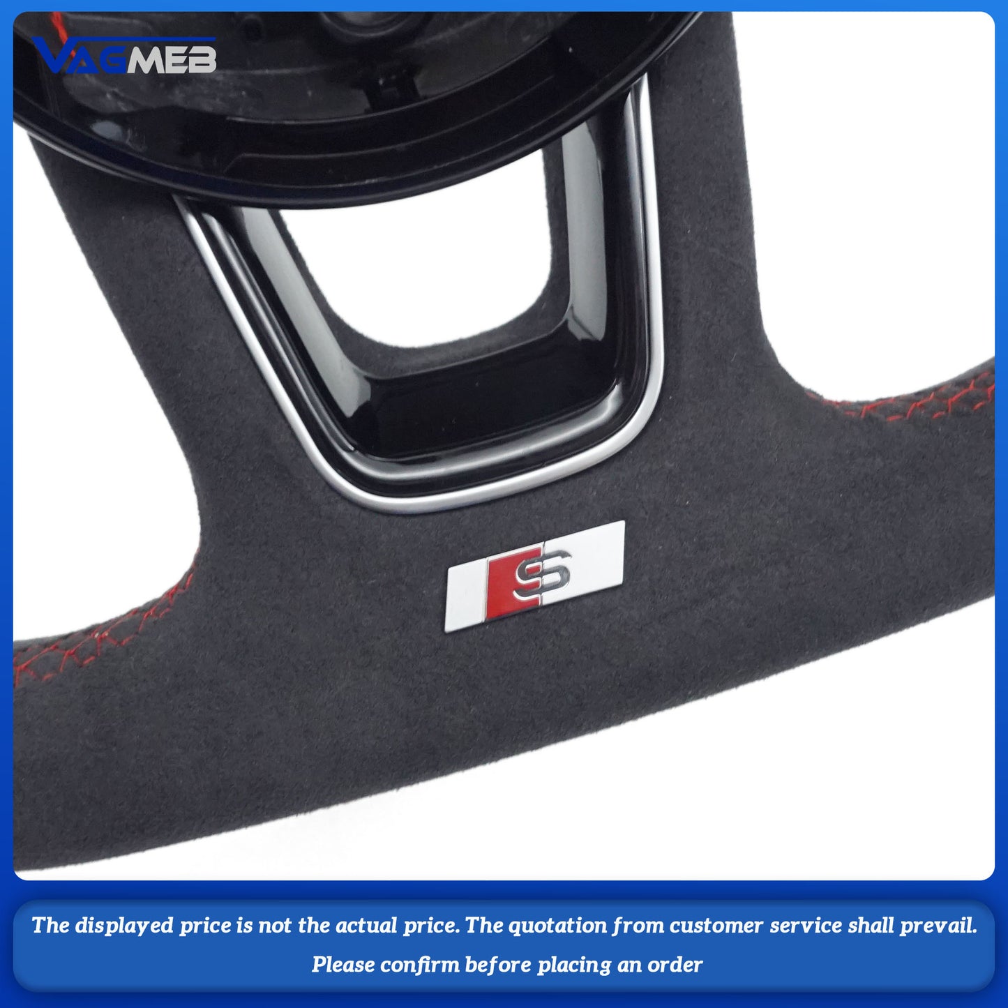 Real Carbon Fiber Steering Wheel for Audi B9 A3 A5 RS3 RS4 RS5 S3 S4 S5 2018 2019 2020 2021 2022 Custom Style
