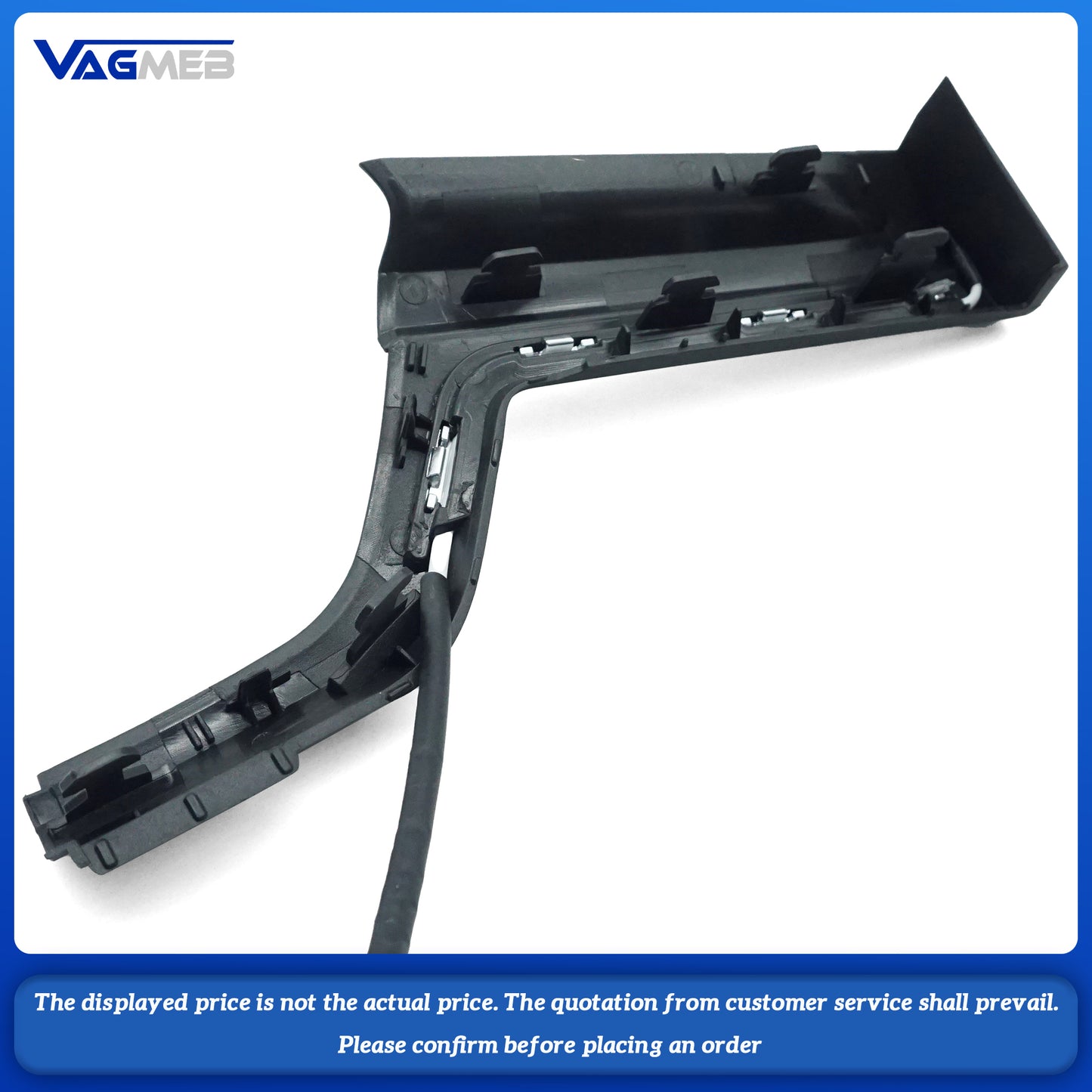 For Audi A4B9 2016 model dashboard + four-door multi-color ambient lighting matte black package