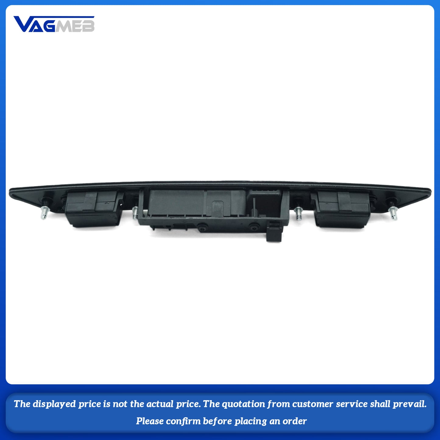 Rear License Plate Light Trunk Tailgate Handle Switch For Audi A3 A4 A6 Q7 RS4 RS6