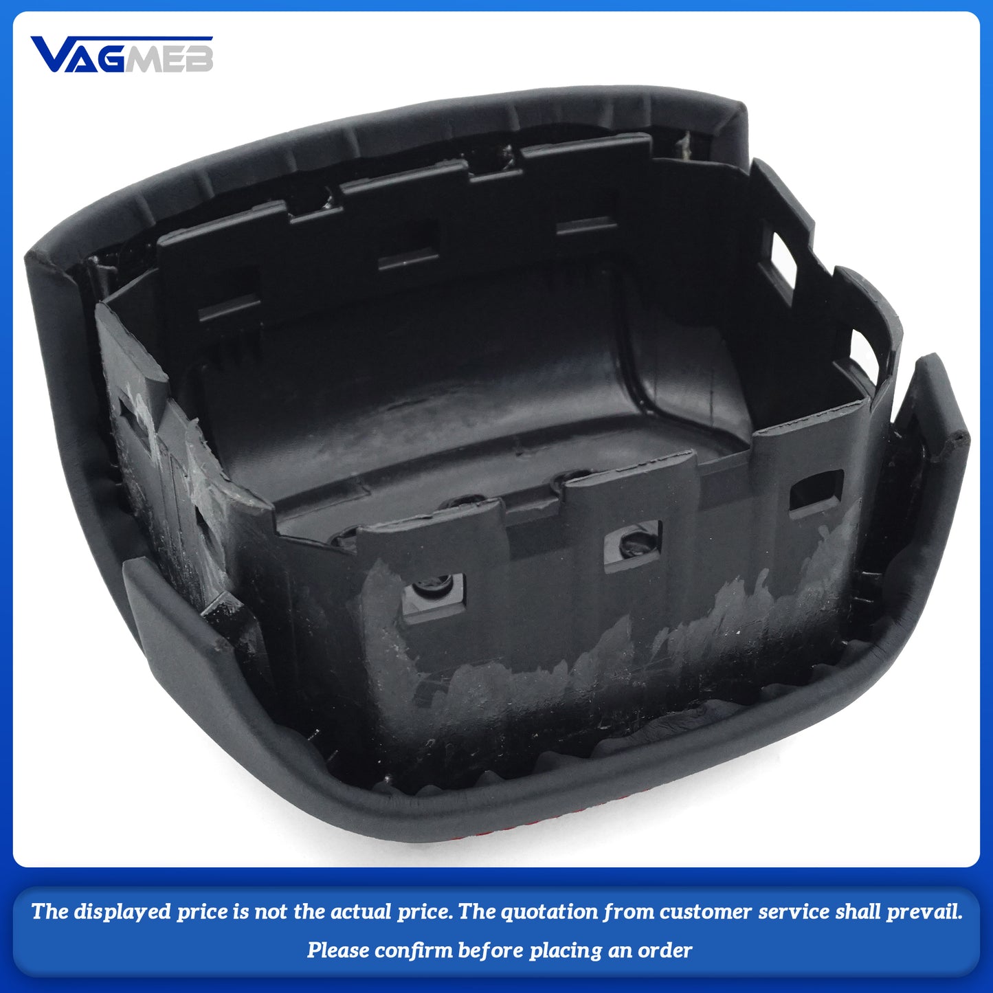 Dyed red thread Steering wheel airbag cover multifunction steering wheel For Audi Q5