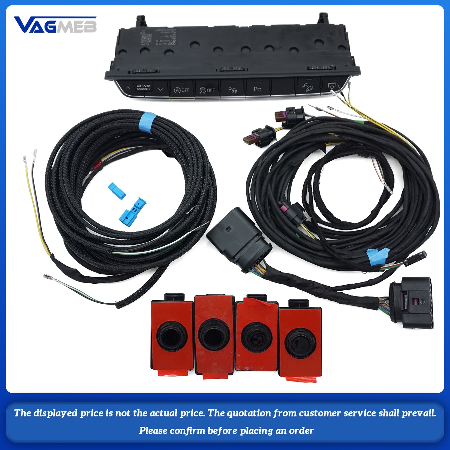 For Audi Q5 2023 Park Assist System Kit PLA Auto Parking OPS 8K UPDATE 12K