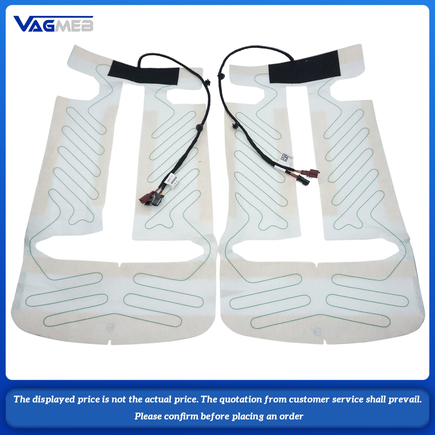 OEM Front driver and passenger seat heating pad back heating package For Skoda Octavia 5DD 963 555B 557B