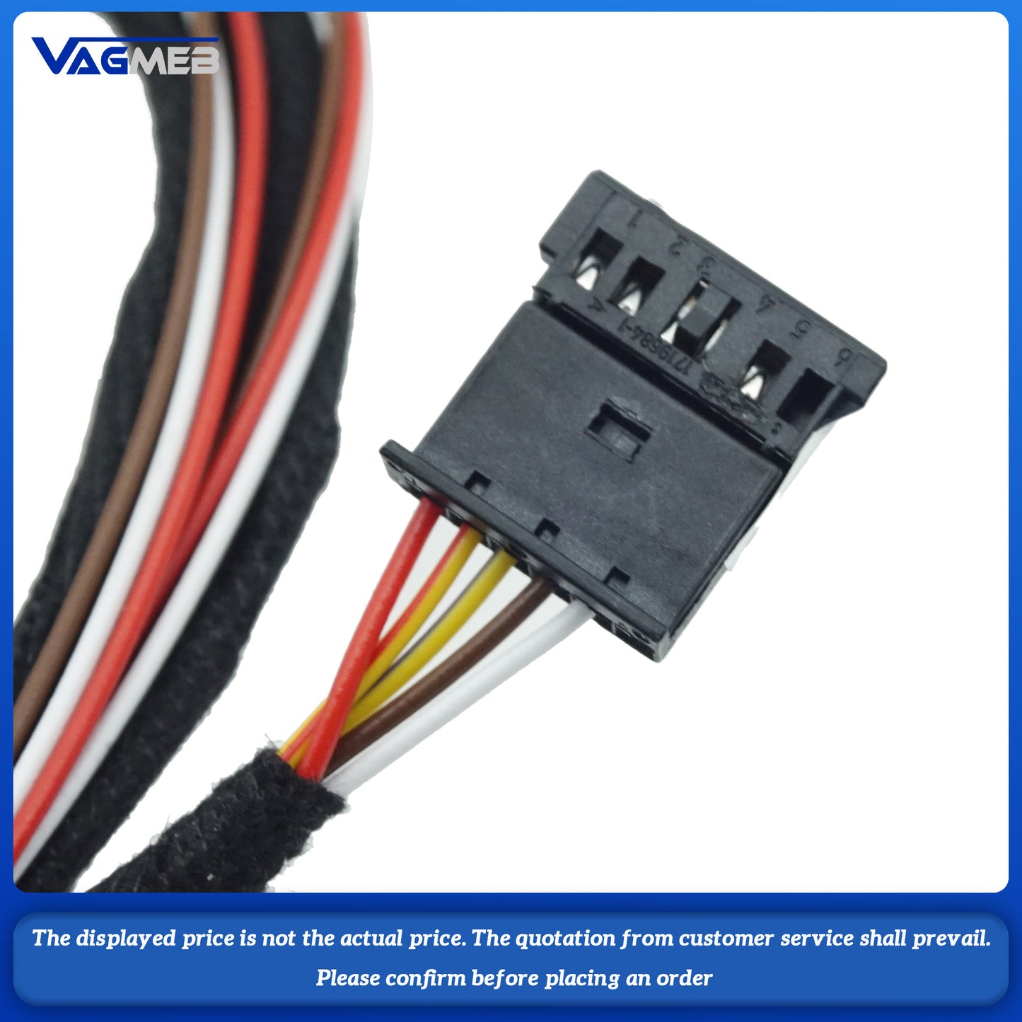MQB wireless charger wiring harness