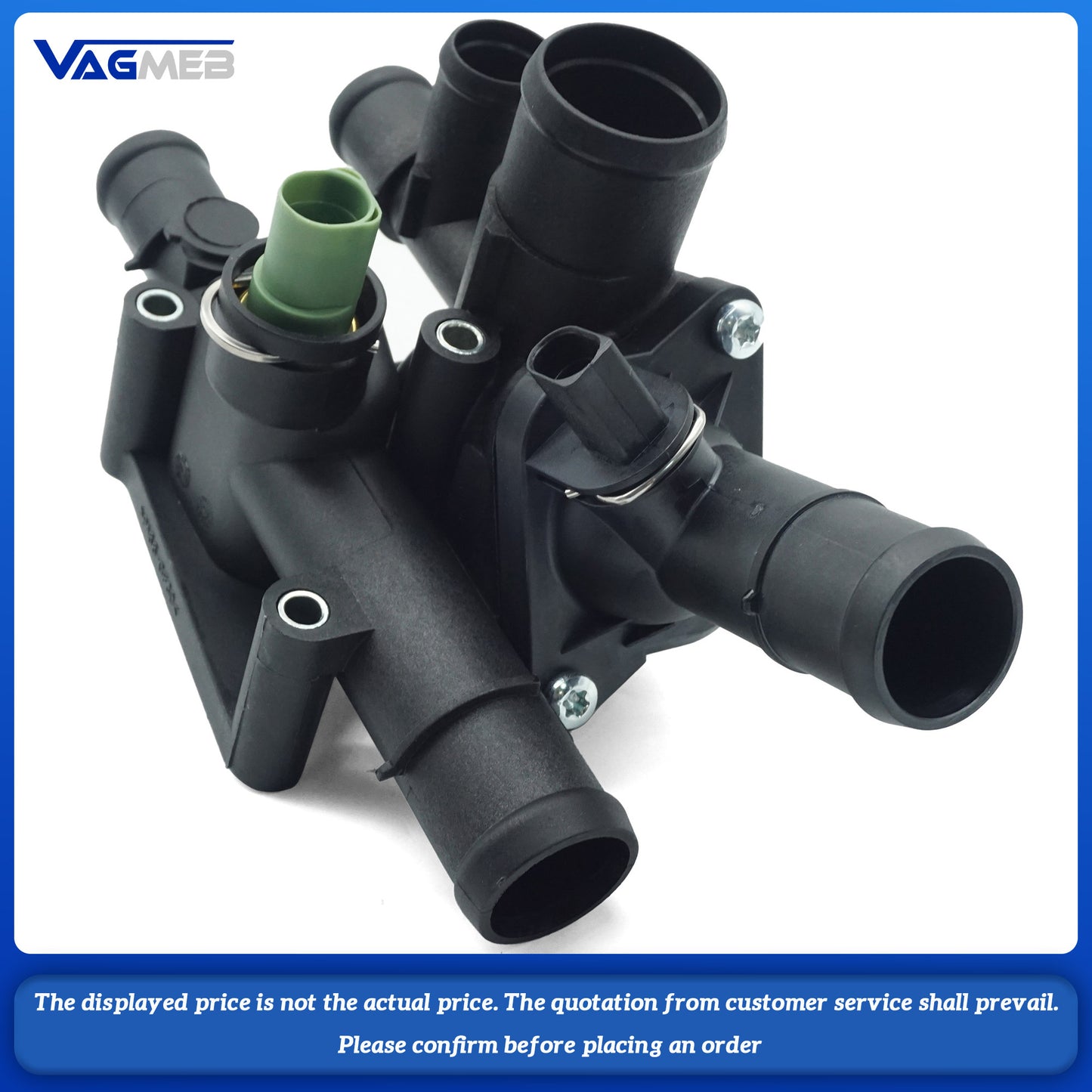 06A 121 111 Global Brand Engine Coolant Water Hose thermostat assembly For VW Golf Mk4 for Audi A3 For SEAT For SKODA
