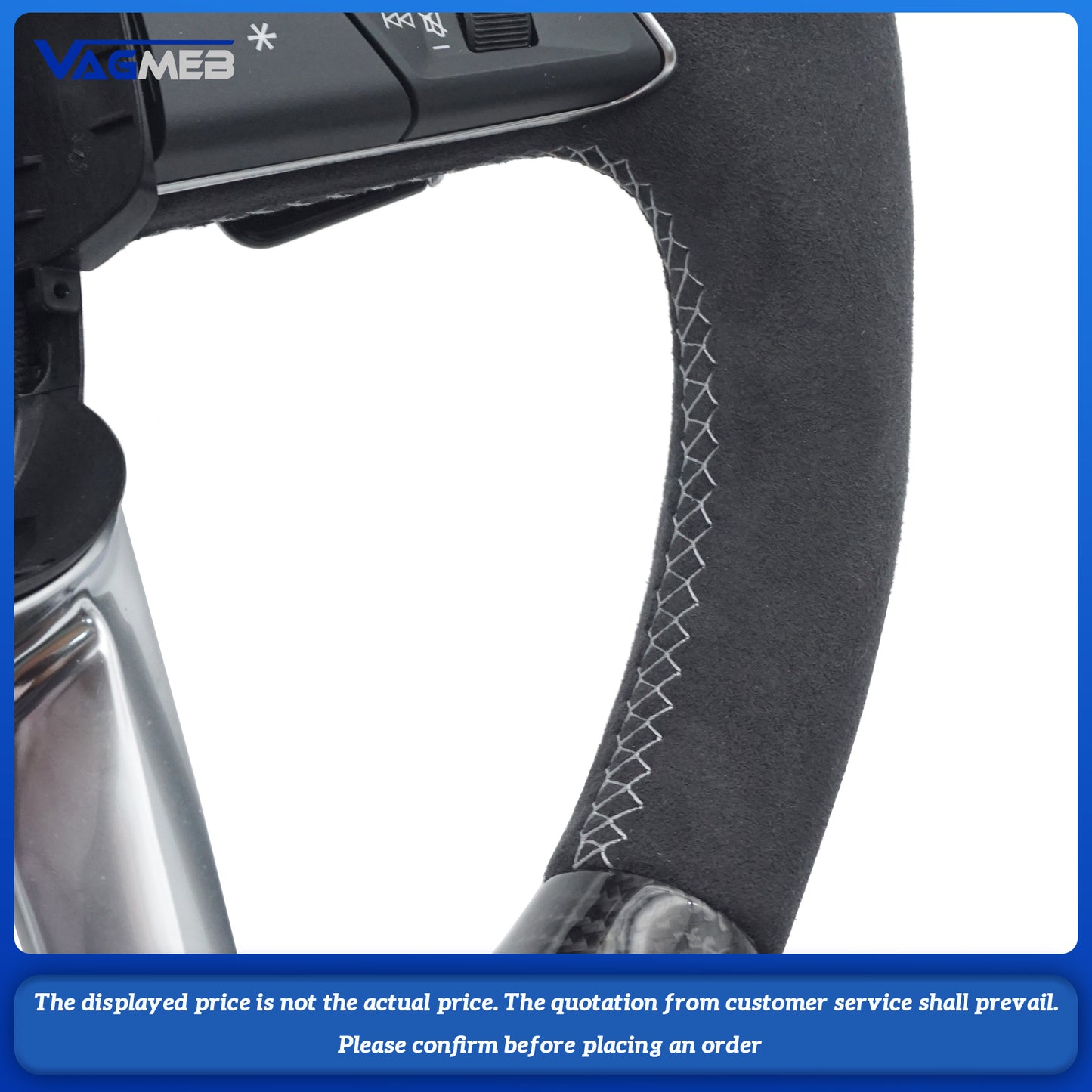 For Audi Q5 FY custom carbon fiber flat bottomed sports car steering wheel
