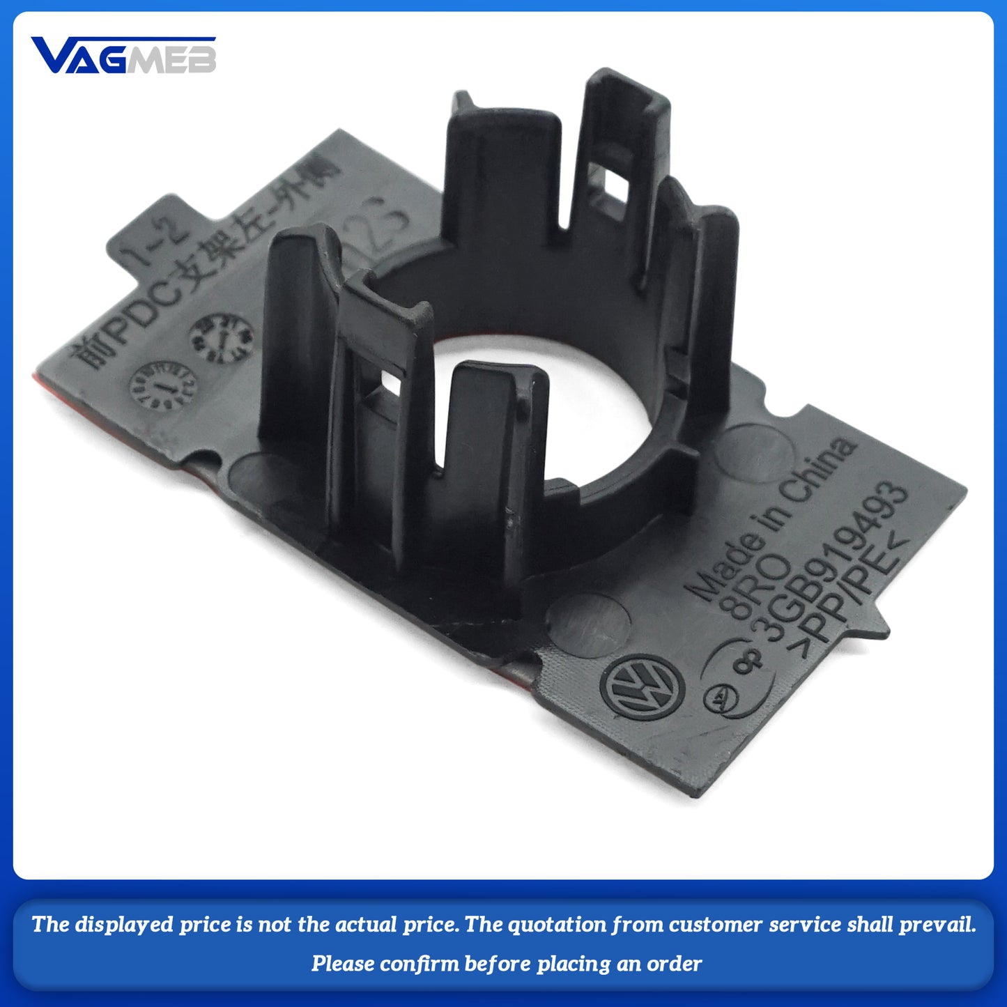 Parking Radar Sensor Bracket Radar Holder Parking Sensor PDC Holder For VW Passat 3GB 919 493