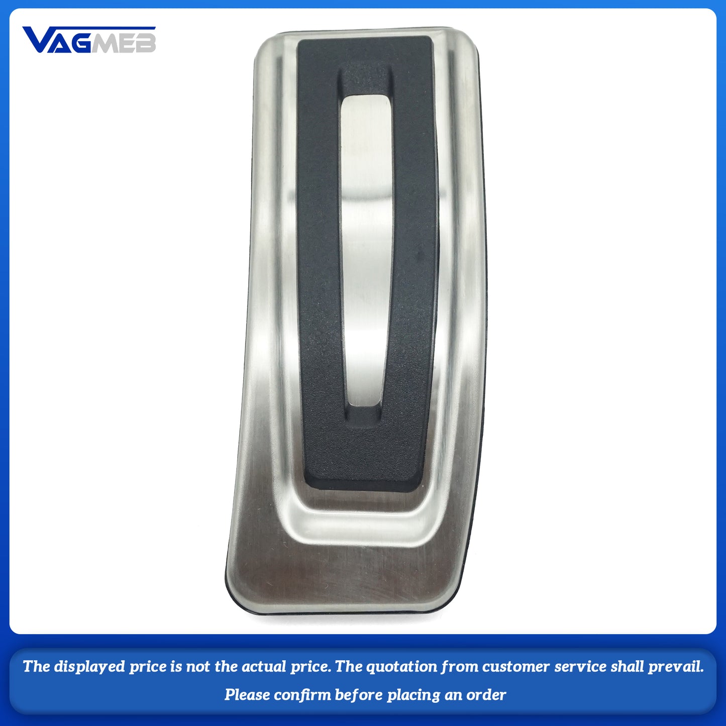 For Audi Q5 FY A6C8 LHD No Drilling AT Car Accelerator Fuel Gas Brake Foot Footrest Dead Pedal Pad Kit Set