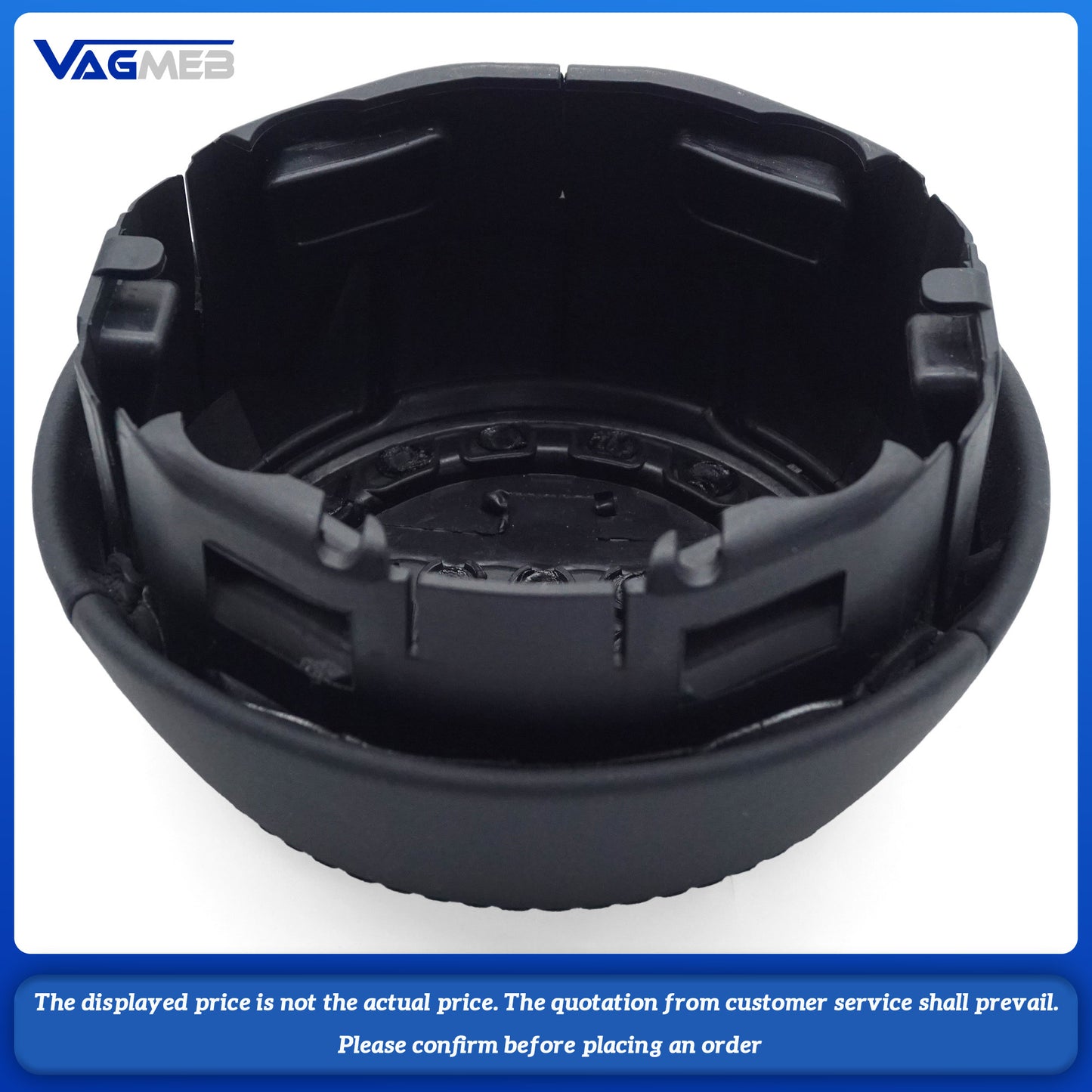 For Audi TT half-hole black line carbon fiber steering wheel