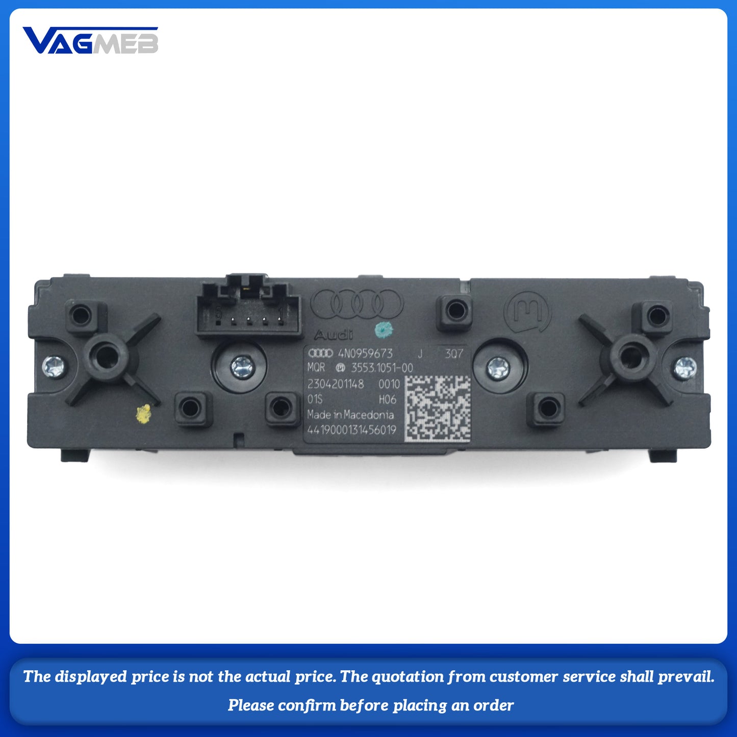 For Audi A6 8-liter 12-Radar Package